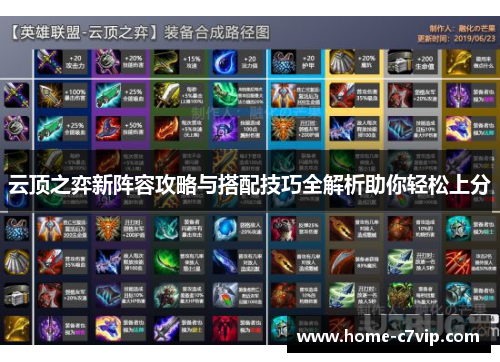 云顶之弈新阵容攻略与搭配技巧全解析助你轻松上分